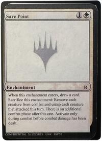 Save Point, Un-Known Event Playtest Cards
