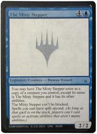 The Misty Stepper, Un-Known Event Playtest Cards