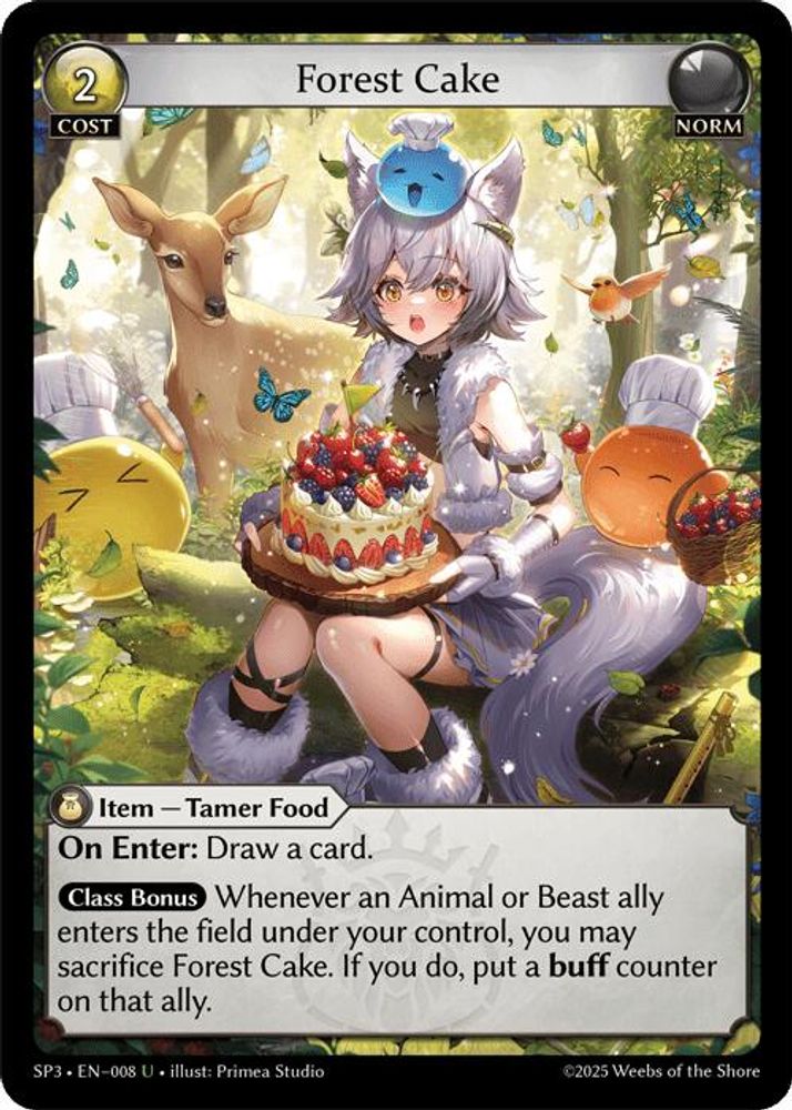Forest Cake, Standard, front