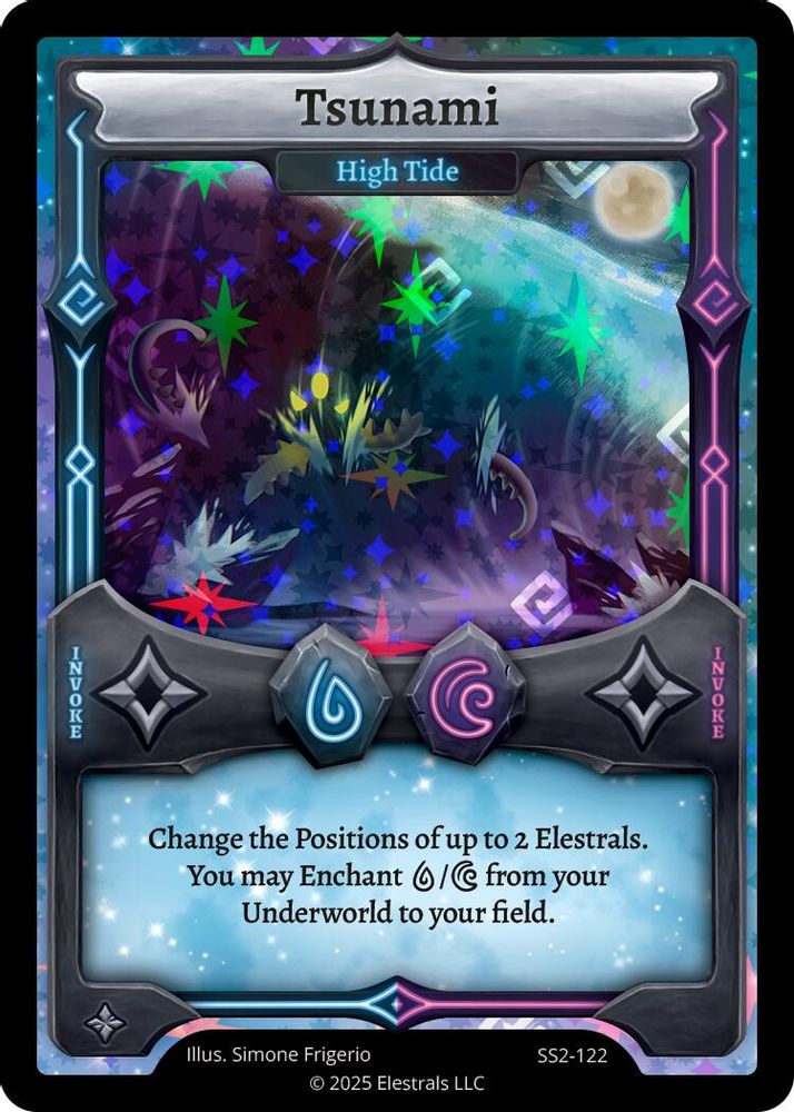 Tsunami - High Tide, Holo, front