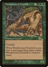 Weatherseed Treefolk, Urza's Legacy