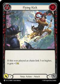 Flying Kick Blue Common