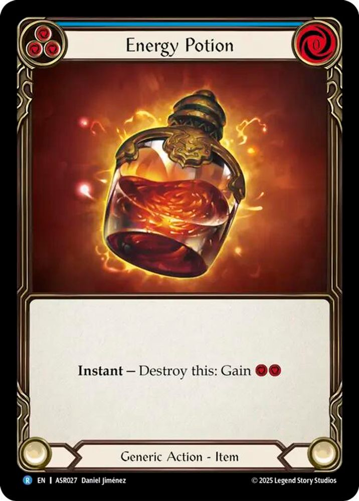 Energy Potion, Standard, front