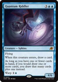 Quantum Riddler, Edge of Eternities
