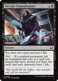 Decode Transmissions, Edge of Eternities