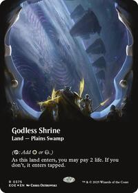 Godless Shrine (Borderless) (Galaxy Foil), Edge of Eternities