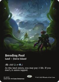 Breeding Pool (Borderless) (Galaxy Foil), Edge of Eternities