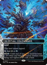 Celestial Colonnade (0007) (Borderless), Edge of Eternities: Stellar Sights