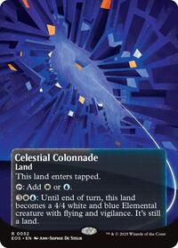 Celestial Colonnade (0052) (Borderless), Edge of Eternities: Stellar Sights