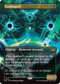 Cosmogoyf (Borderless), Edge of Eternities