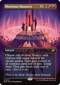 Mutinous Massacre (Borderless), Edge of Eternities