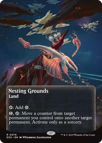 Nesting Grounds (0076) (Borderless), Edge of Eternities: Stellar Sights