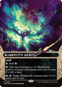 Blinkmoth Nexus (0093) (Borderless) (Galaxy Foil), Edge of Eternities: Stellar Sights