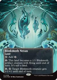 Blinkmoth Nexus (0138) (Borderless) (Galaxy Foil), Edge of Eternities: Stellar Sights