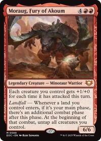 Moraug, Fury of Akoum, Commander: Edge of Eternities