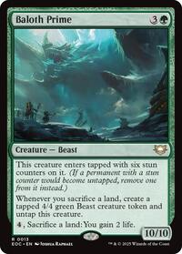 Baloth Prime, Commander: Edge of Eternities