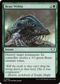 Beast Within, Commander: Edge of Eternities