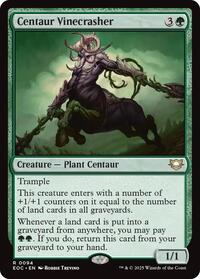 Centaur Vinecrasher, Commander: Edge of Eternities