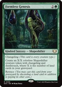 Formless Genesis, Commander: Edge of Eternities