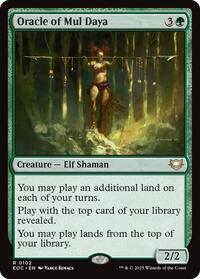 Oracle of Mul Daya, Commander: Edge of Eternities