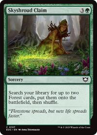 Skyshroud Claim, Commander: Edge of Eternities