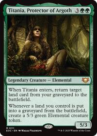 Titania, Protector of Argoth, Commander: Edge of Eternities
