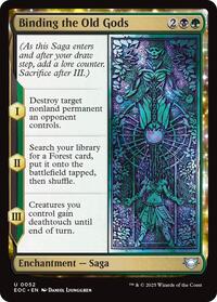 Binding the Old Gods, Commander: Edge of Eternities