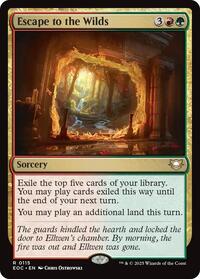 Escape to the Wilds, Commander: Edge of Eternities