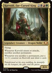 Korvold, Fae-Cursed King, Commander: Edge of Eternities