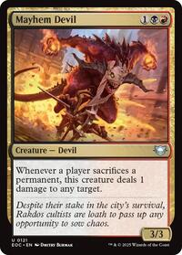 Mayhem Devil, Commander: Edge of Eternities