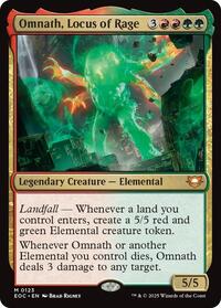 Omnath, Locus of Rage, Commander: Edge of Eternities