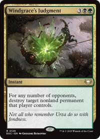 Windgrace's Judgment, Commander: Edge of Eternities