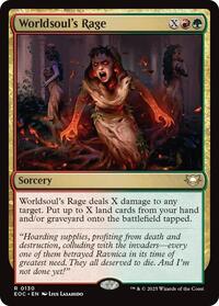 Worldsoul's Rage, Commander: Edge of Eternities