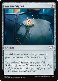 Arcane Signet, Commander: Edge of Eternities