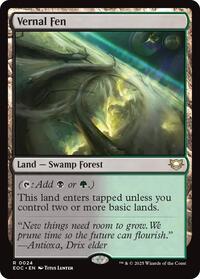 Vernal Fen, Commander: Edge of Eternities