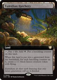 Eumidian Hatchery (Extended Art), Commander: Edge of Eternities