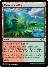 Mountain Valley, Commander: Edge of Eternities