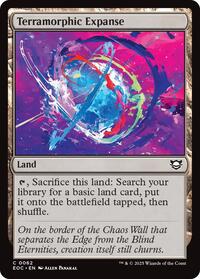 Terramorphic Expanse, Commander: Edge of Eternities