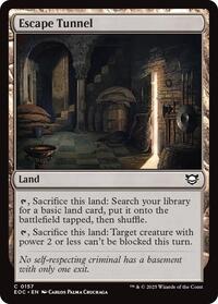 Escape Tunnel, Commander: Edge of Eternities