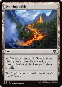 Evolving Wilds, Commander: Edge of Eternities
