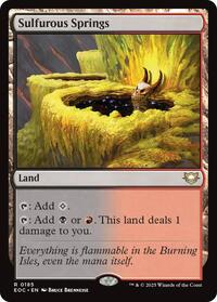 Sulfurous Springs, Commander: Edge of Eternities