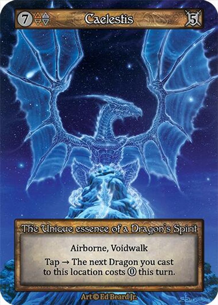 Caelestis, Standard, front