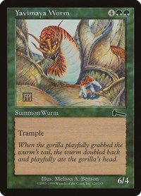 Yavimaya Wurm, Urza's Legacy