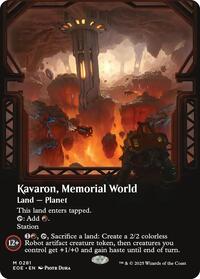 Kavaron, Memorial World (Borderless), Edge of Eternities