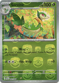 Servine (Master Ball Pattern)