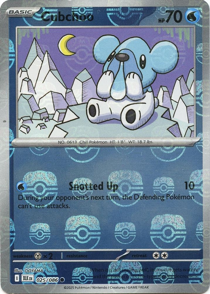 Cubchoo (Master Ball Pattern)