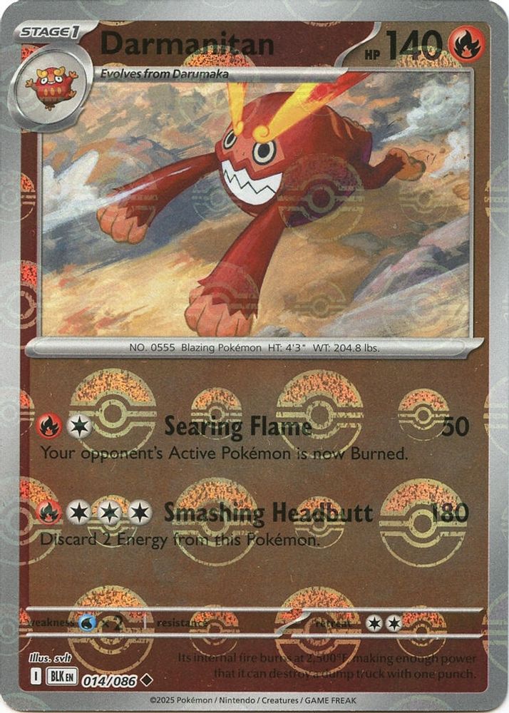 Darmanitan (Poke Ball Pattern)