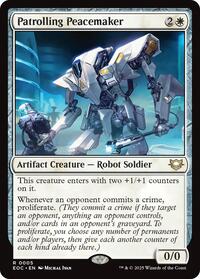 Patrolling Peacemaker, Commander: Edge of Eternities