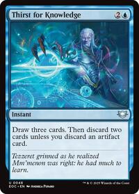 Thirst for Knowledge, Commander: Edge of Eternities