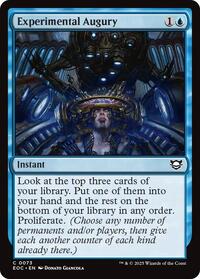 Experimental Augury, Commander: Edge of Eternities